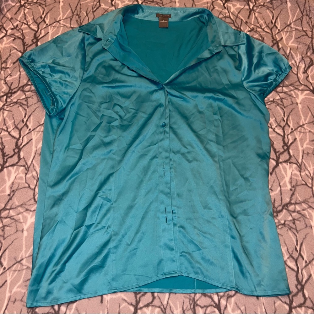 Ann Taylor Blouse Lightweight Size L
